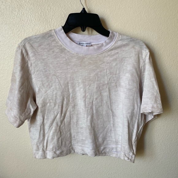 Cotton Citizen Tops - Cotton Citizen Women’s Tee Crop Baby Tee Size XS Shirt T-Shirt